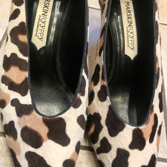 Leopard Print Heels - Picture 3 of 5